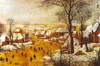 Pieter Bruegel: Vinterlandskap